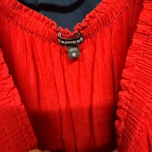 Express Red Blouse
